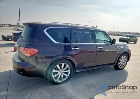 2014 Infiniti Qx80 z USA, uszkodzony, nr VIN JN8AZ2NF7E9554808